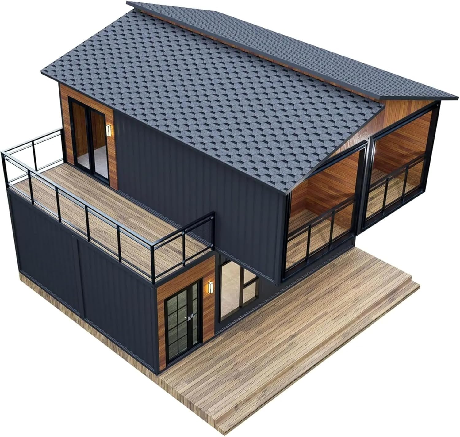 Flat pack house construction