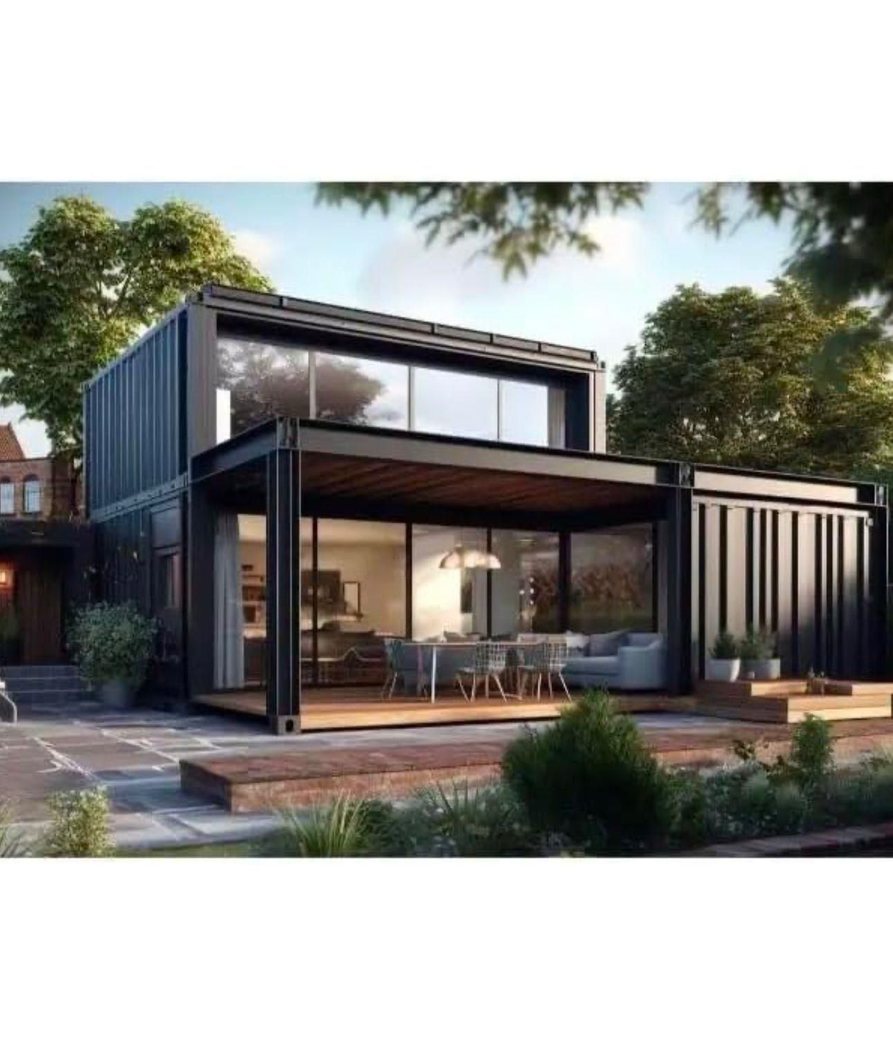 Container house modern interior