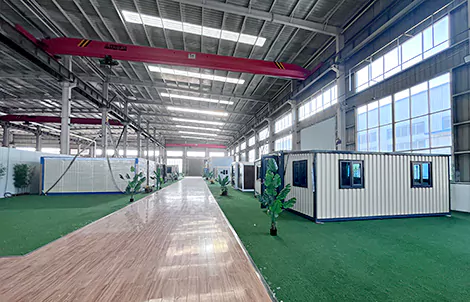 Factory interior
